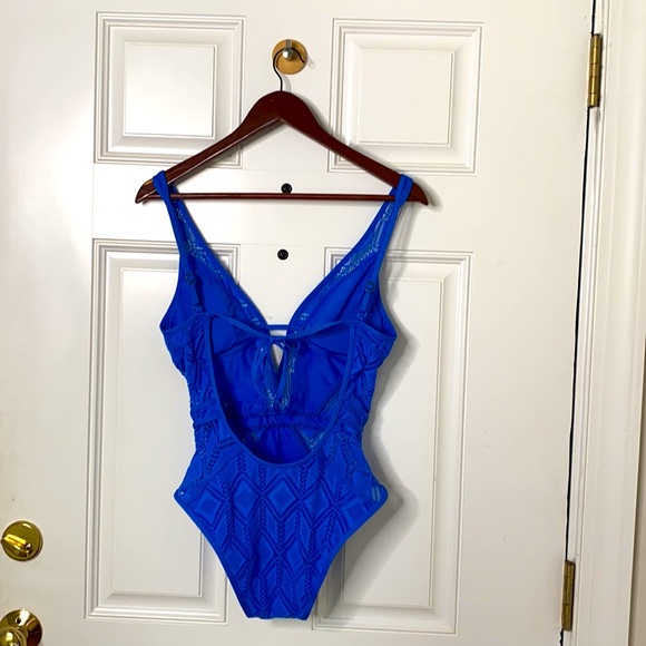 Becca by Rebecca Virtue Color Play Plunge Swimsuit - Picture 7 of 8